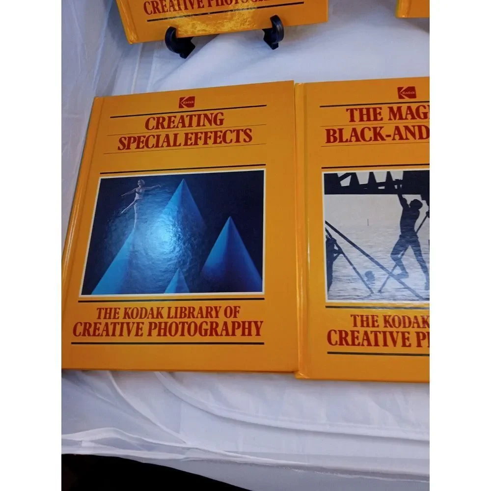 Vintage‎ Kodak Photography Books Lot Of 5 In Excellent Condition